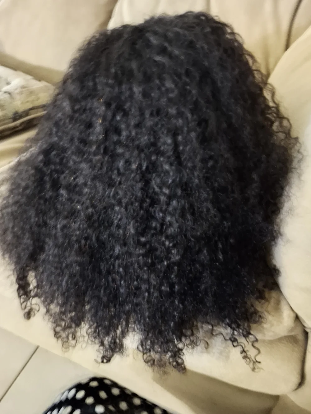 ISEEBEAUTY KINKY CURLY HALF WIG
